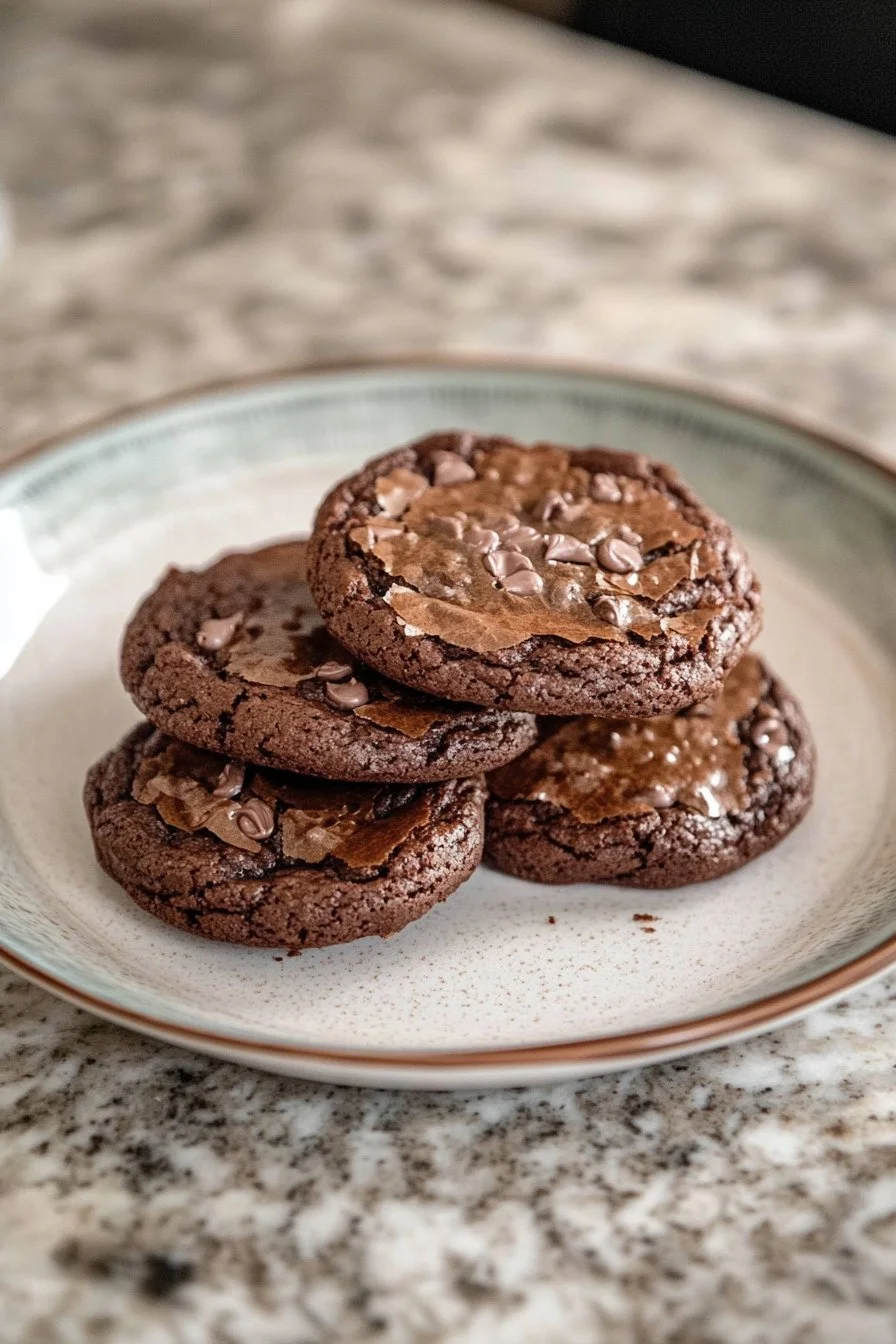 Ciasteczka brownie o fudżowej konsystencji