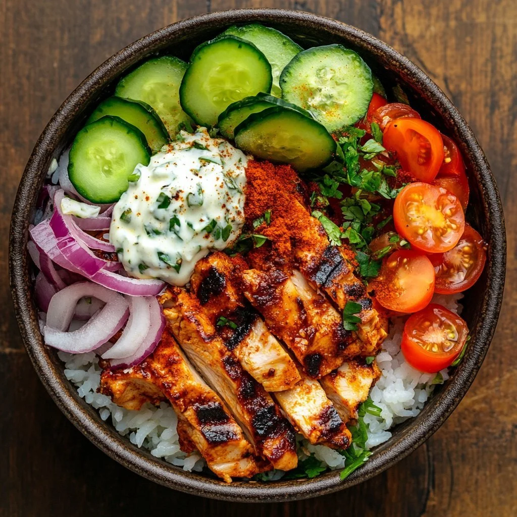 Bowl z Shawarmą z Kurczaka - pyszne danie w misce