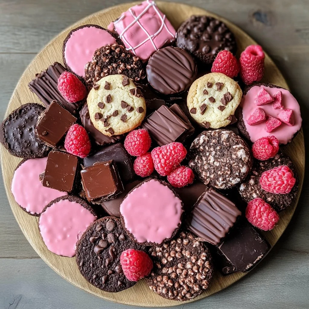 Pyszne ciastka ganache na Walentynki w eleganckim opakowaniu