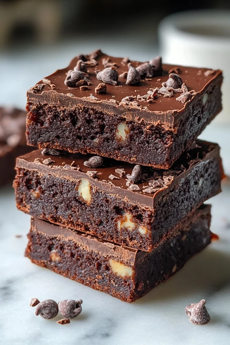 Surowe Brownie Czekoladowe