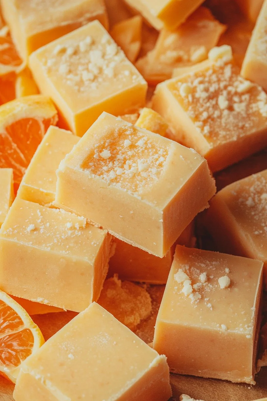 Fudge z kremem pomarańczowym
