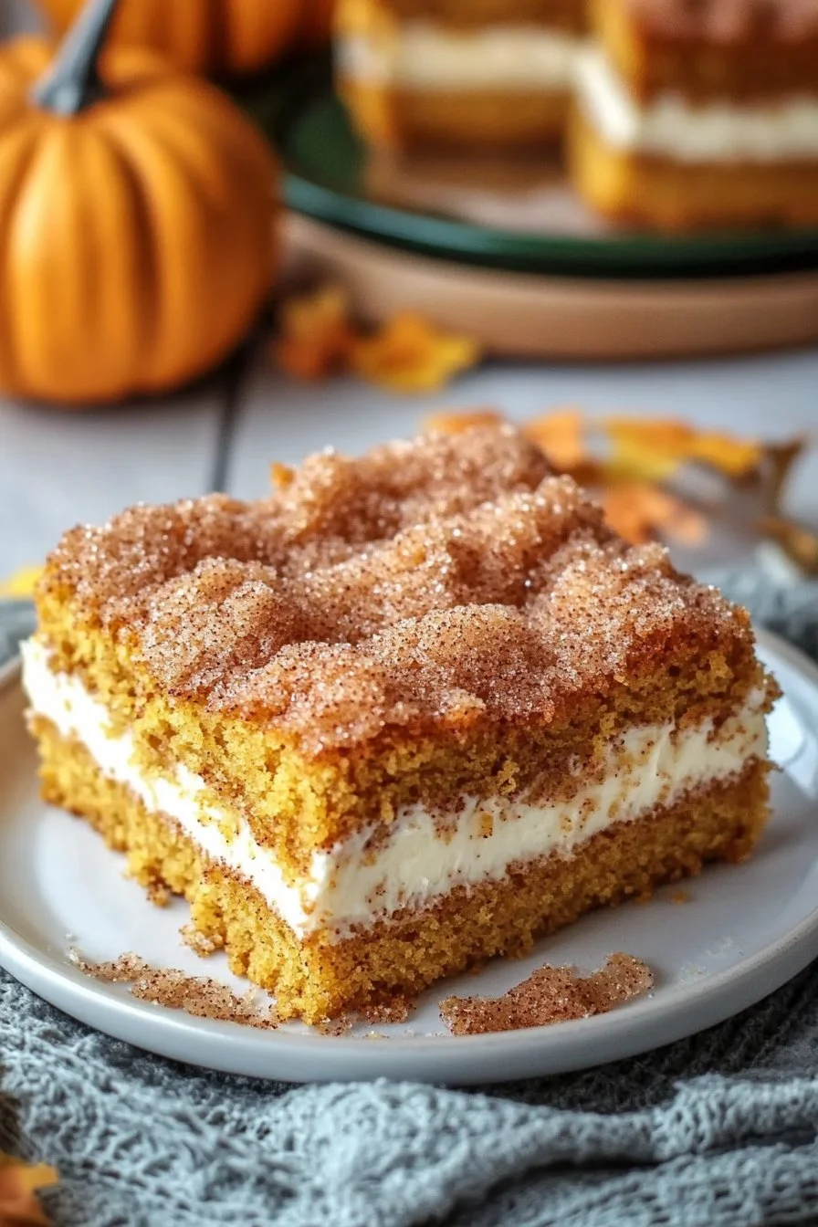 Ciasto przekąskowe Pumpkin Snickerdoodle