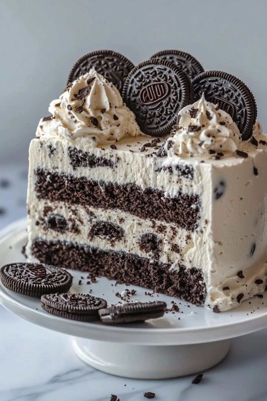 Ciasto lodowe Oreo