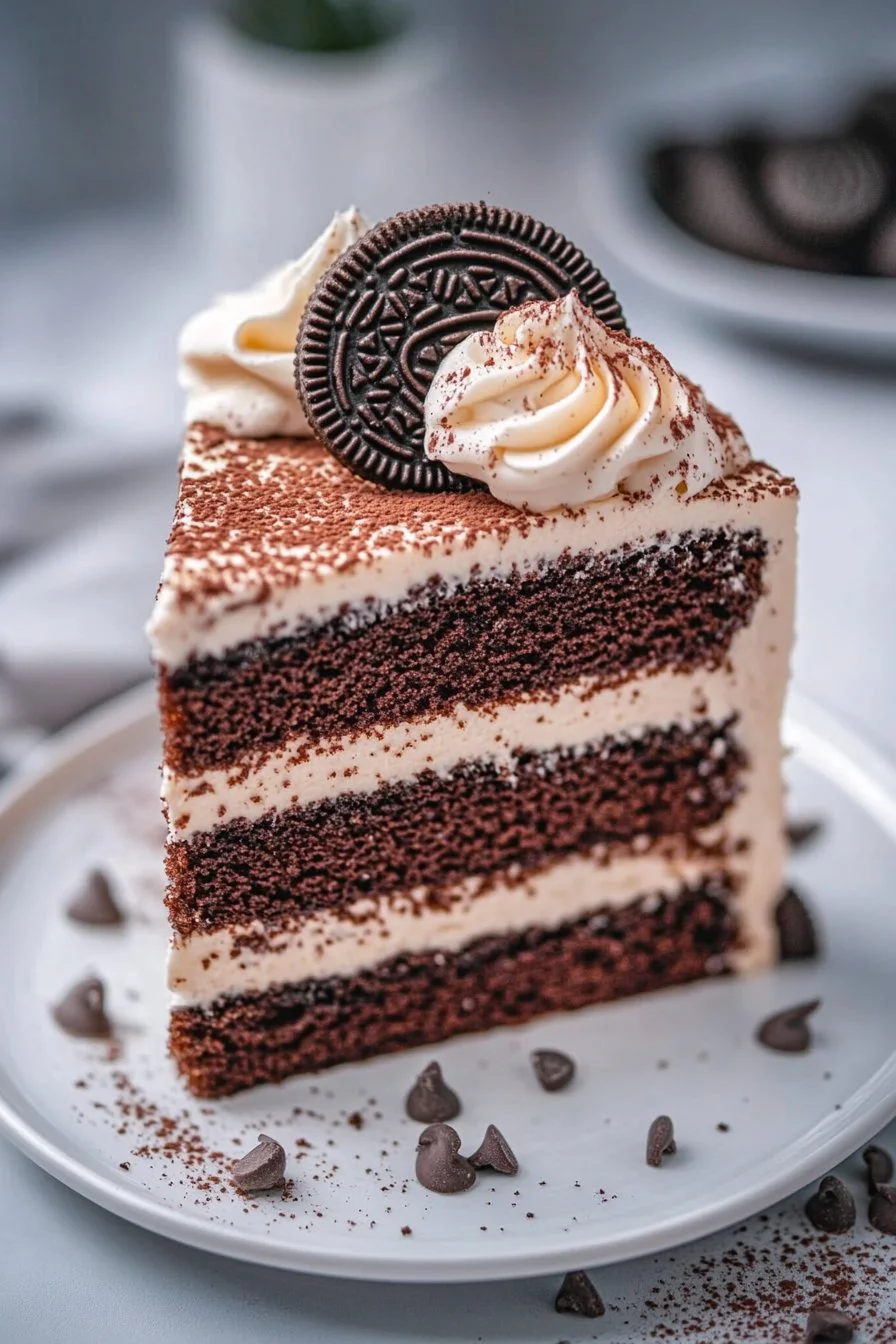 Ciasto czekoladowe Oreo