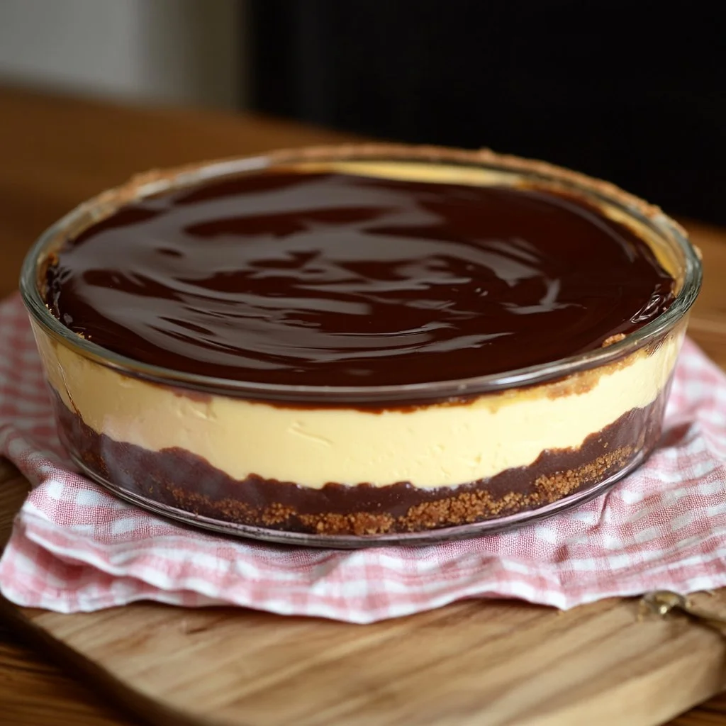 Ciasto Eclair czekoladowe bez pieczenia - pyszny deser