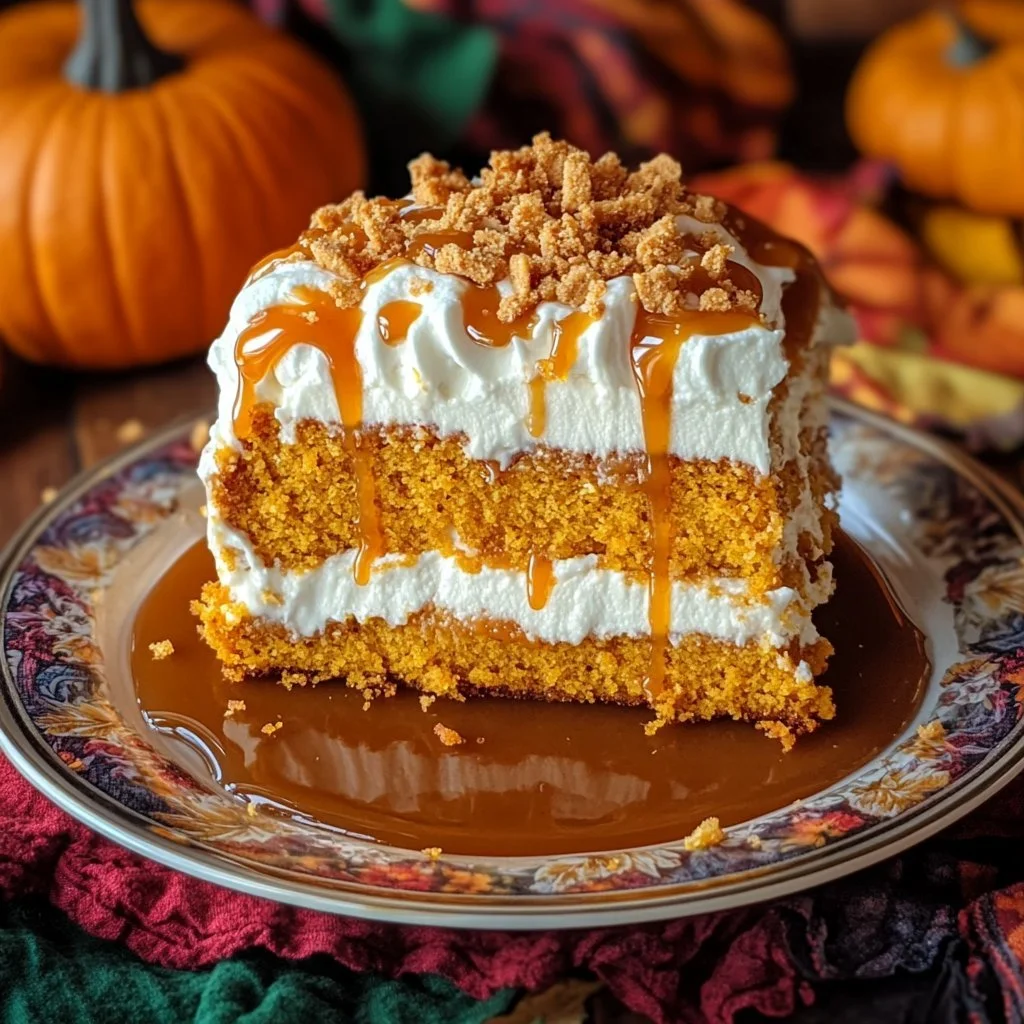 Ciasto przekąskowe Pumpkin Snickerdoodle na talerzu