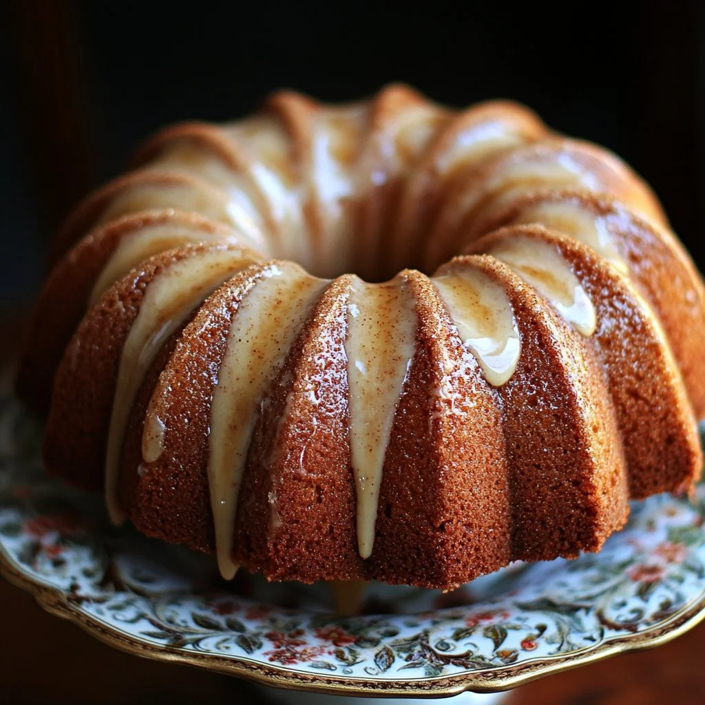 Ciasto Snickerdoodle Bundt z cynamonem i cukrem