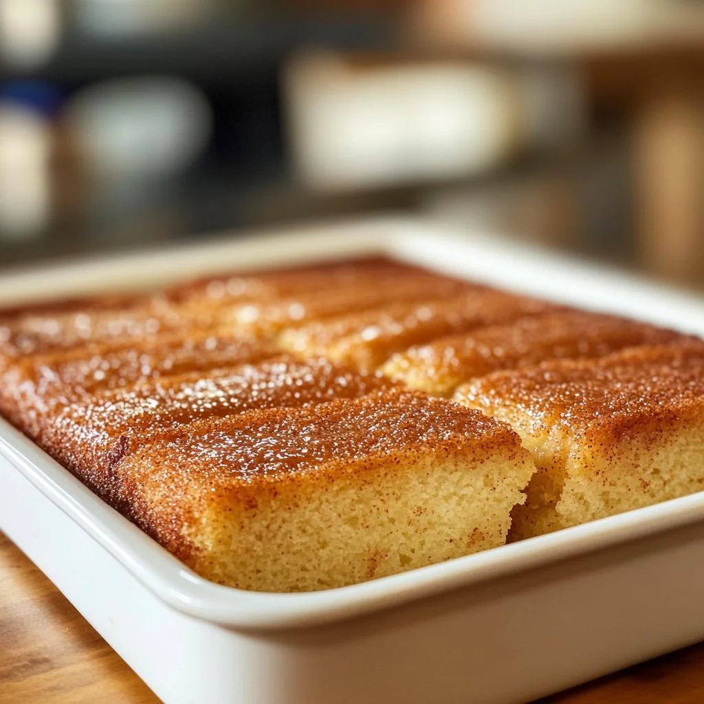 Ciasto Snickerdoodle Crazy bez jajek, mleka, bez masła, przepis wegański.