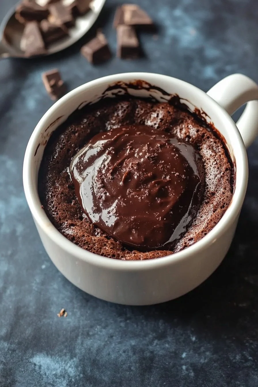 Czekoladowe Brownie w Kubku
