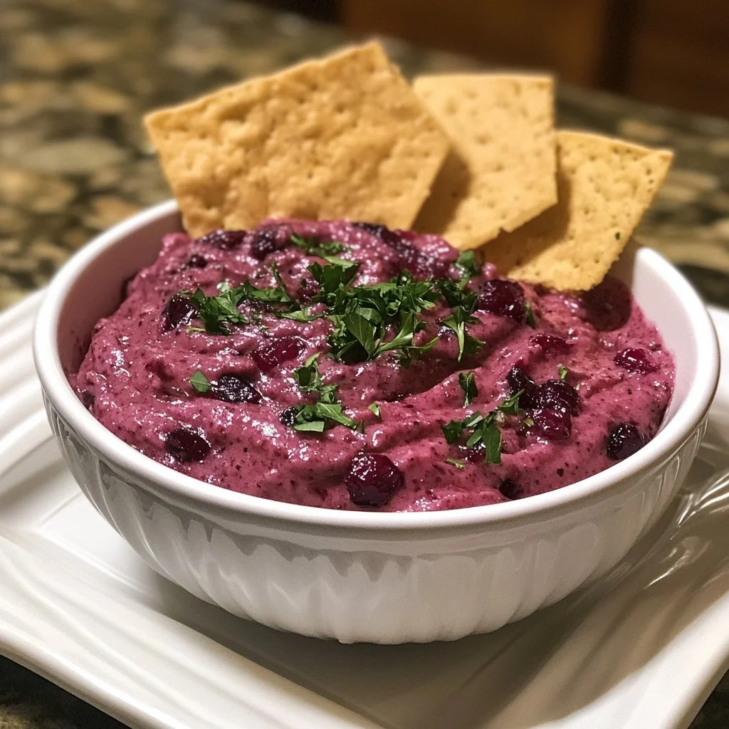Dip żurawinowo-jalapeño przygotowany w 10 minut, pyszna przekąska na imprezy.