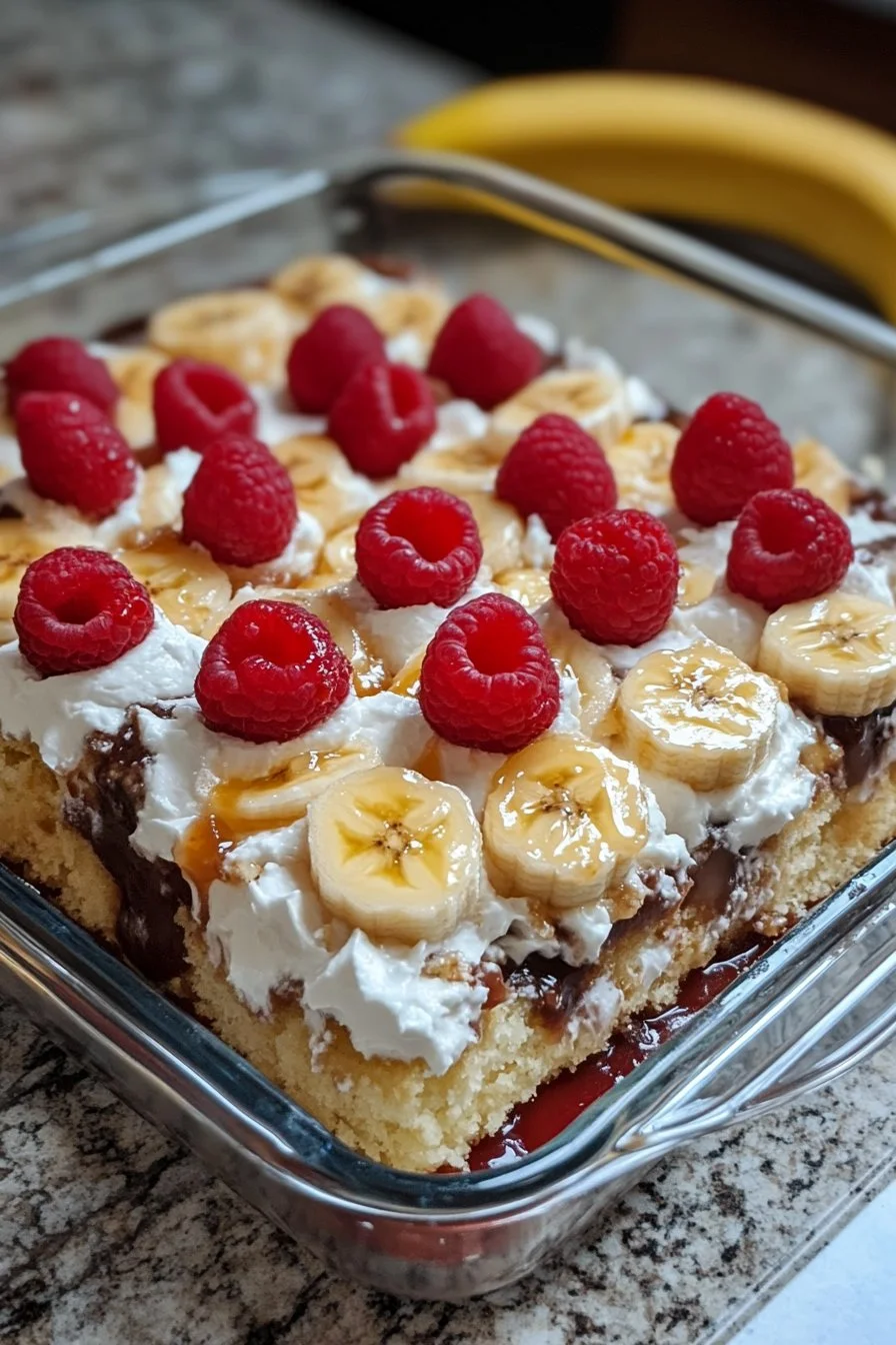 Łatwy Tort Banoffee