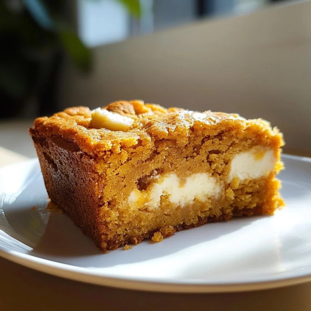 Idealne Blondie Dyniowe - przepis na pyszne ciasto z dyni