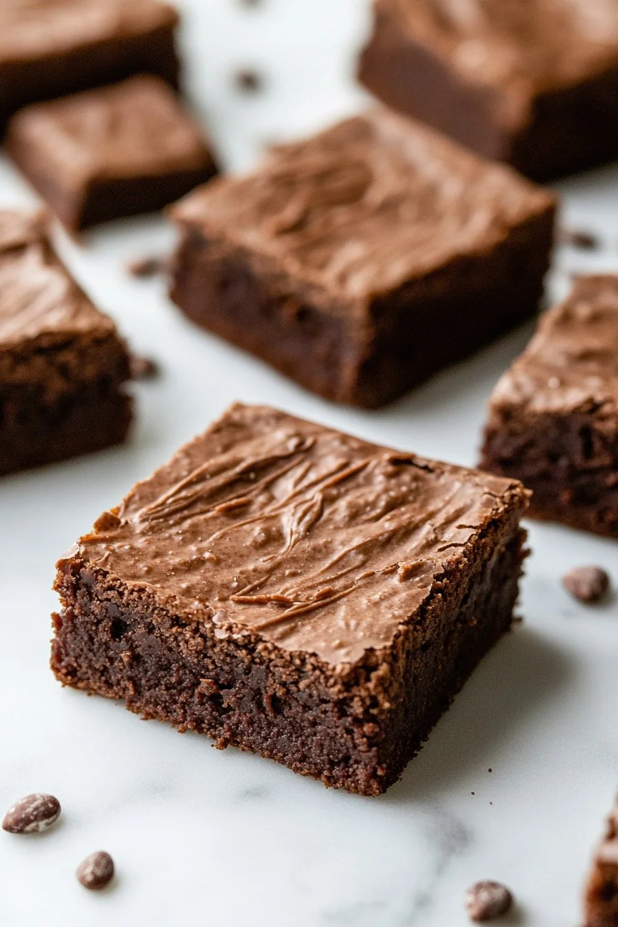 Łatwe Keto Brownie z Mąki Migdałowej
