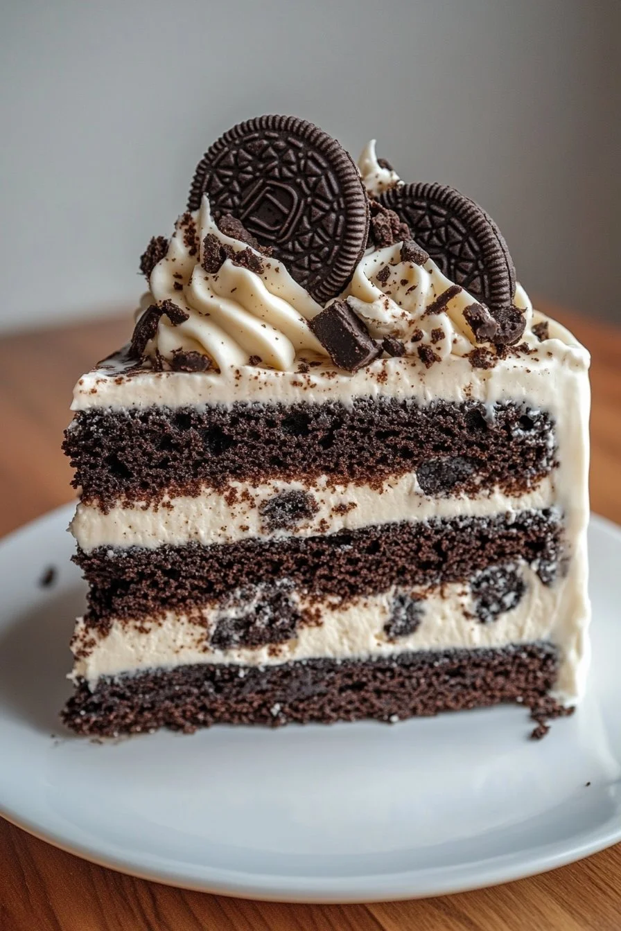 Tort lodowy Oreo