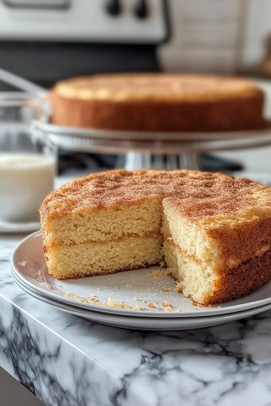 Ciasto Snickerdoodle Crazy (bez jajek, bez mleka, bez masła!)