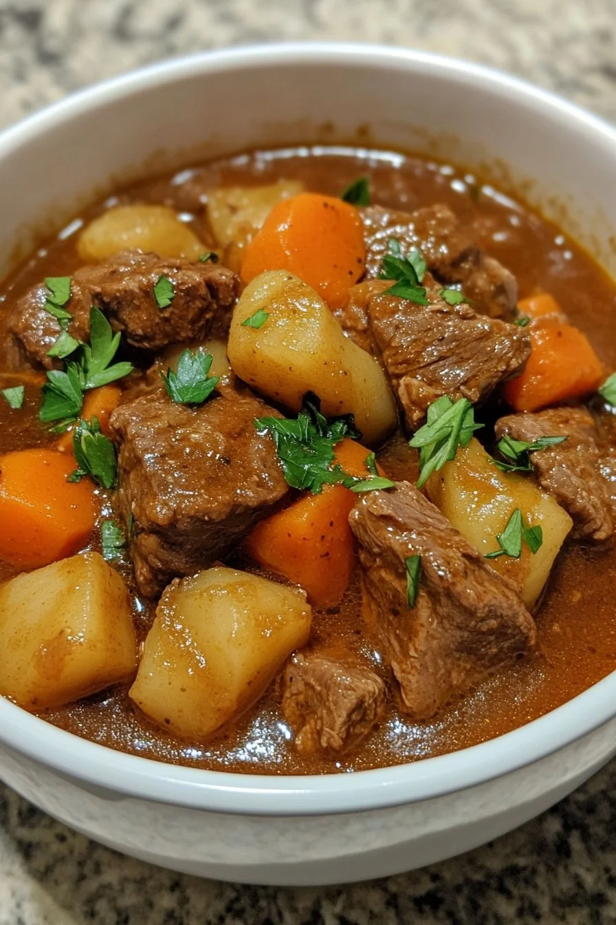 Gulasz wołowy w Instant Pot