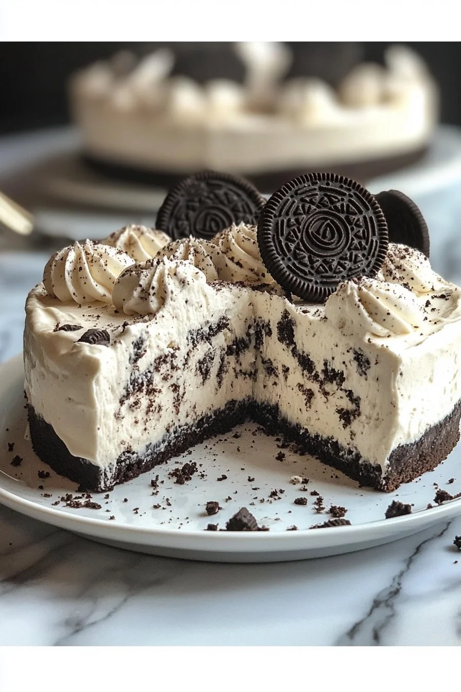 Ciasto lodowe Oreo bez pieczenia