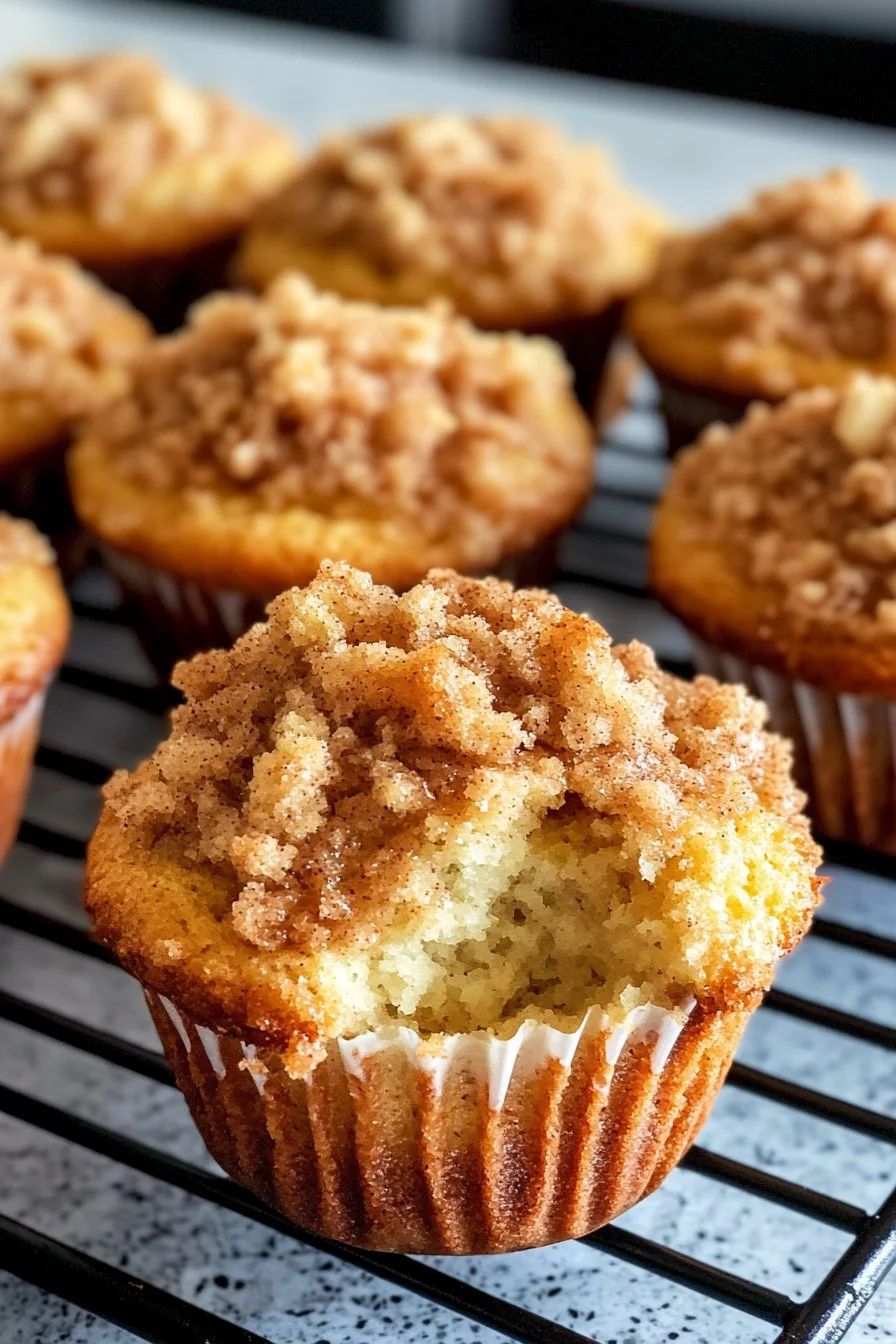 Boskie Muffiny Jabłkowo-Cynamonowe ze Streusel