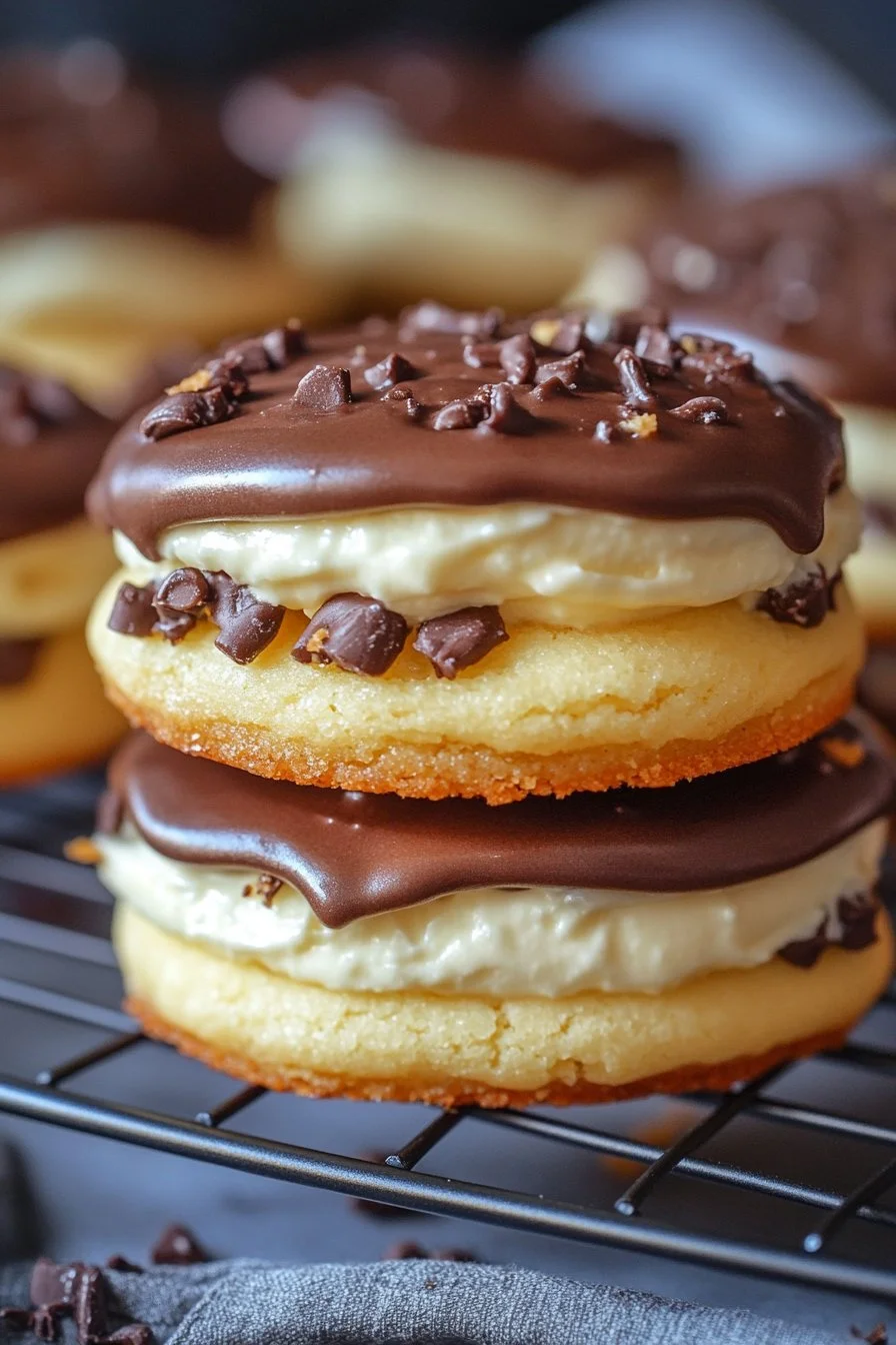Ciastka Boston Cream Pie