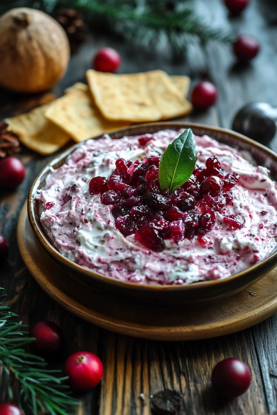 Dip z żurawiny i jalapeño na Święta