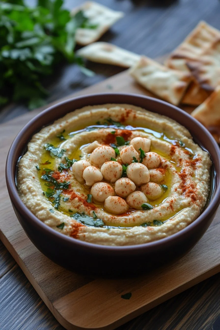 Grecka Ładowana Hummus
