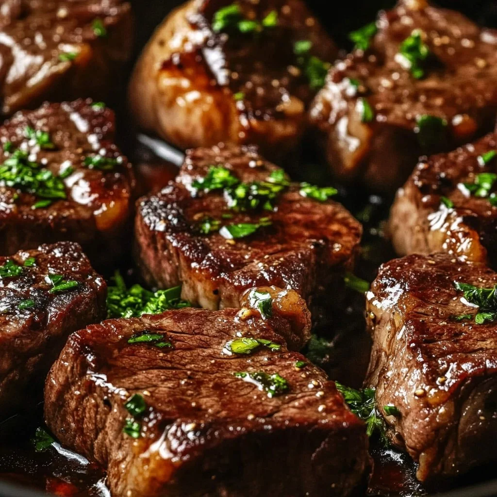 Stek z rostbefu według przepisu Gordona Ramsaya w romantycznym stylu