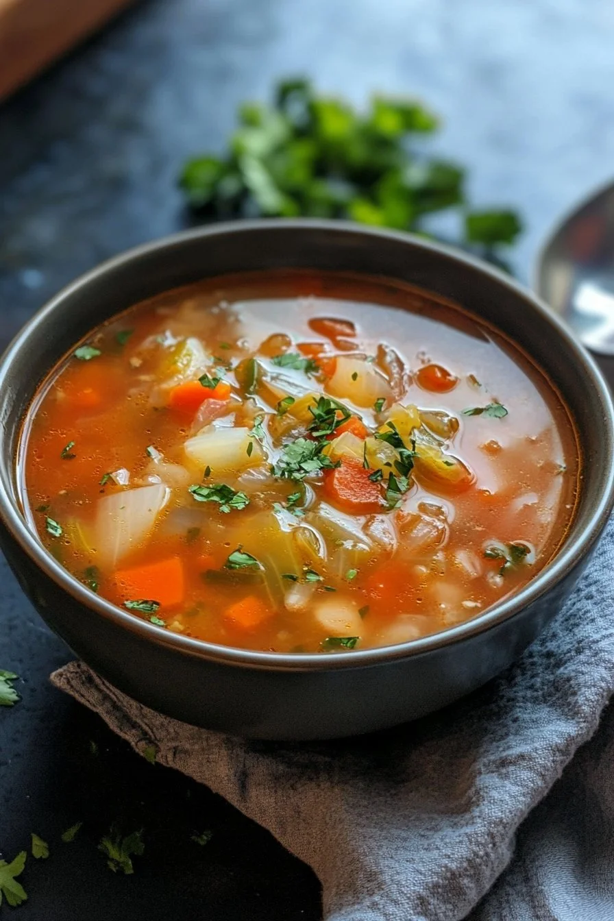 Zupa kapuściana dla osób na diecie Weight Watchers