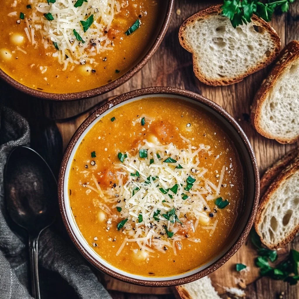 Zupa Penicylina po włosku w misce