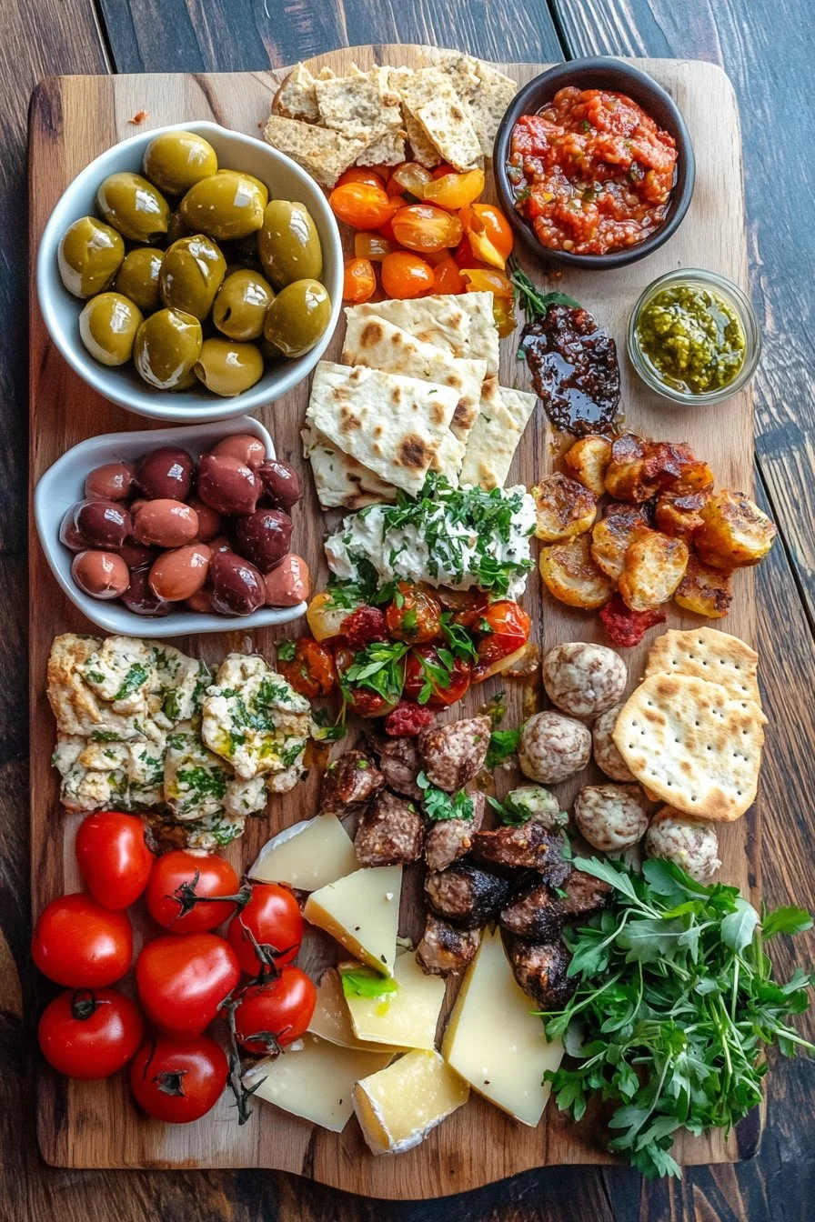 Mediolańska Taca Tapas Mezze – Łatwy Przekąskowy Posiłek na Imprezy i Lekkie Posiłki