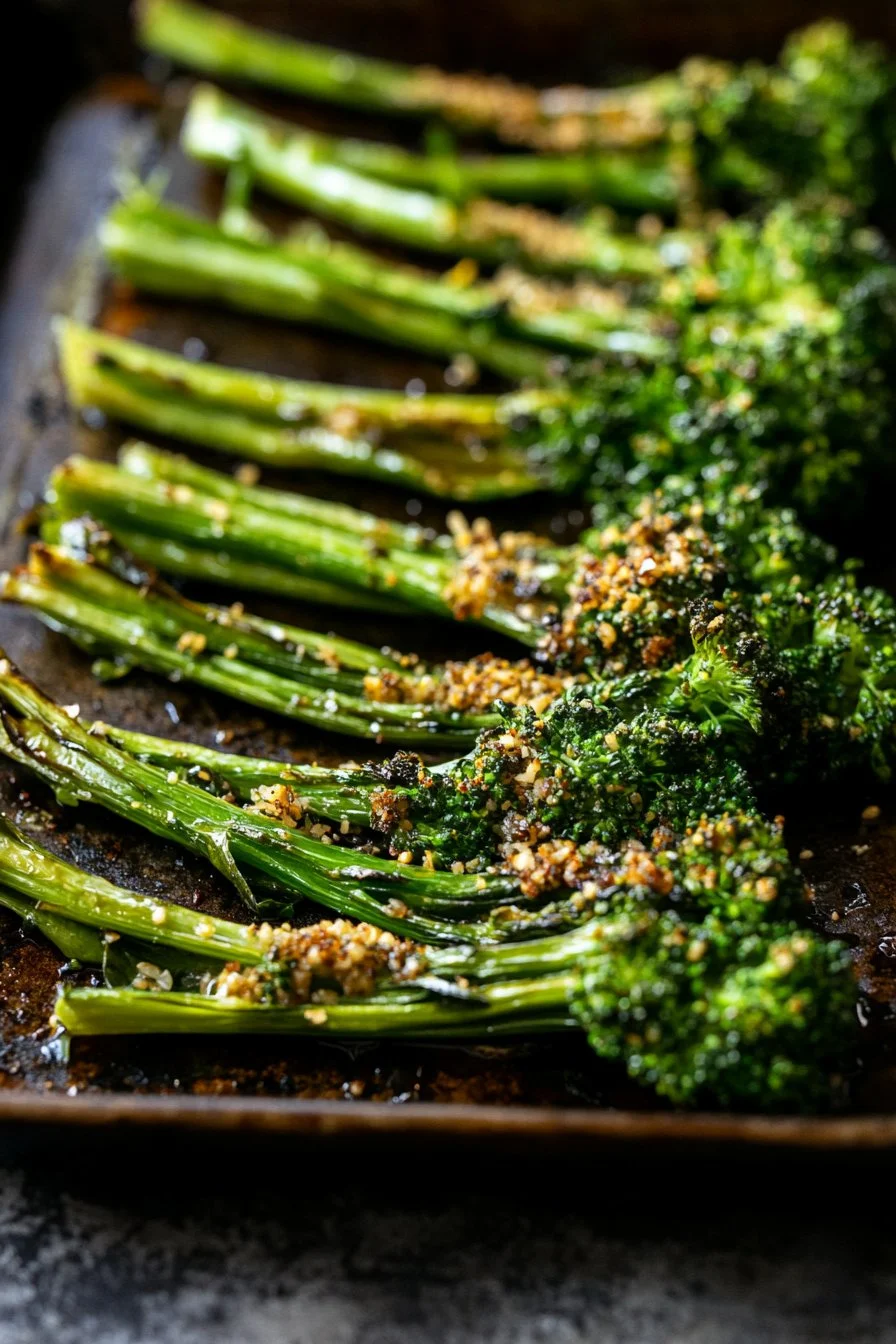 Pieczona broccolini
