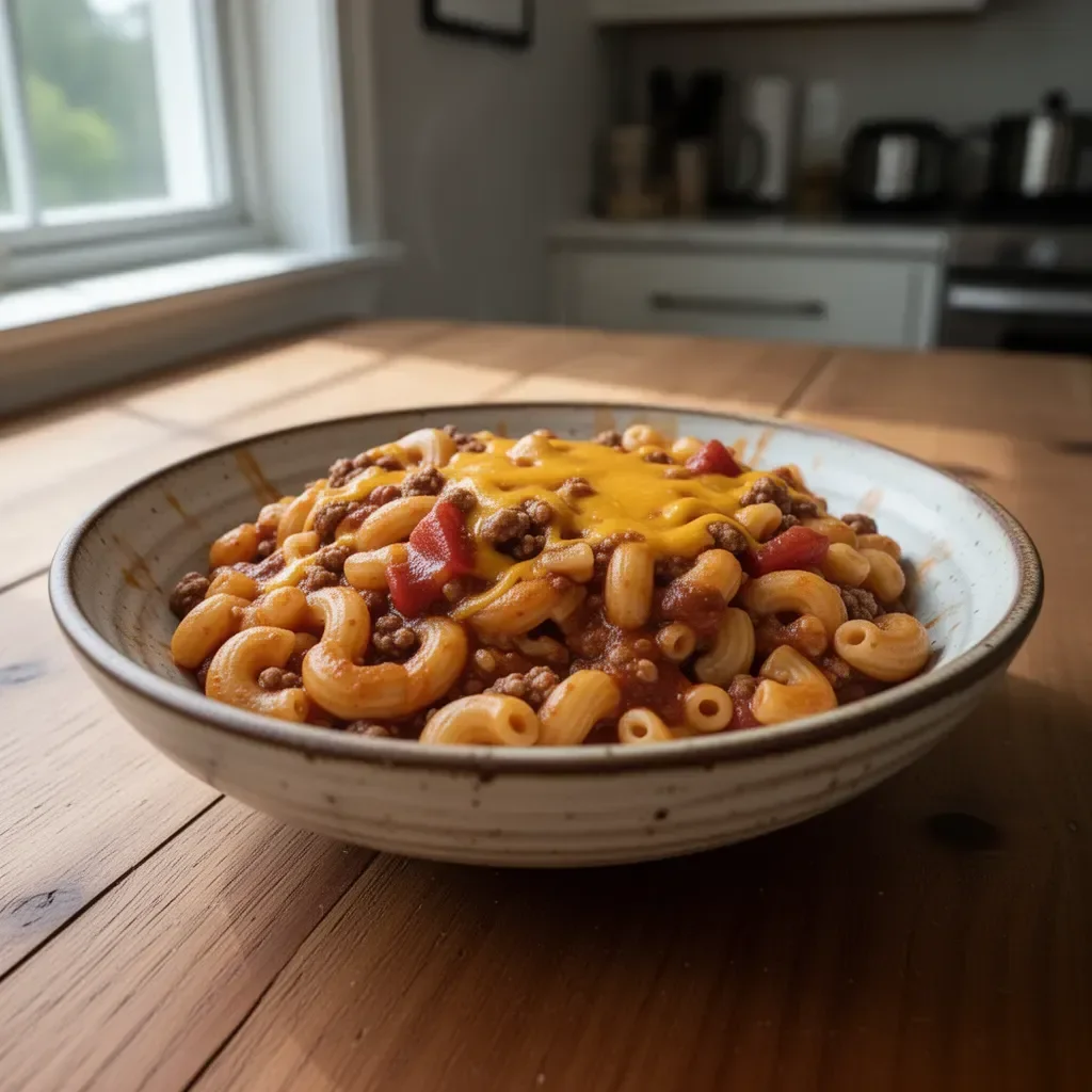 Crock Pot Serowy Chili Mac - pyszna wersja klasycznego dania w wolnowarze
