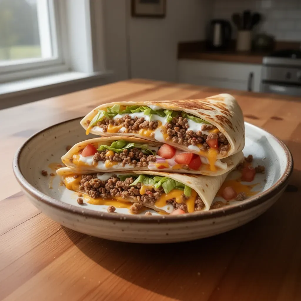 Keto Crunchwraps - niskowęglowodanowa przekąska na diecie ketogenicznej