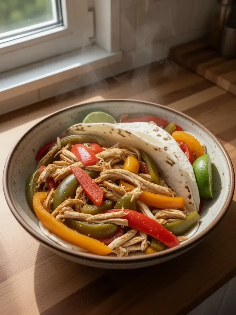 Kurczak Fajitas w Wolnowarze
