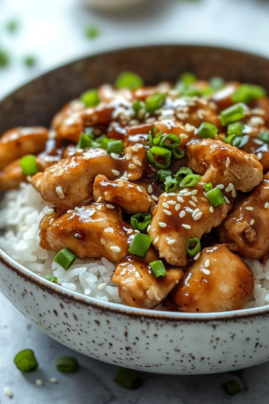 Kurczak Teriyaki w wolnowarze