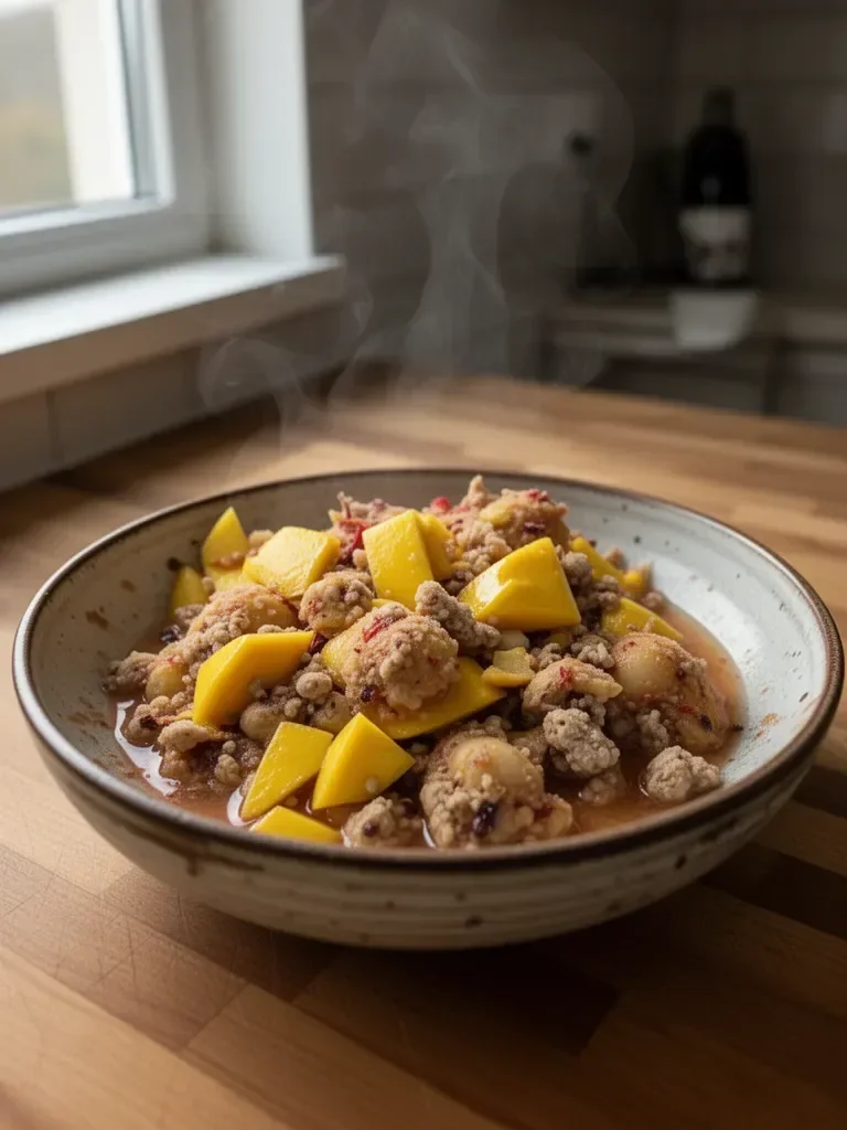 Mango Hibiskusowa Herbata Mrożona
