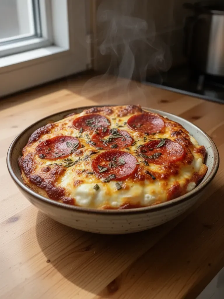 Miska Pizzy z Twarogiem