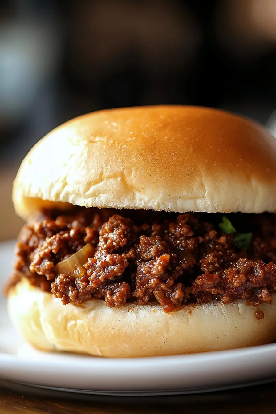 Powolne Gotowanie Sloppy Joes