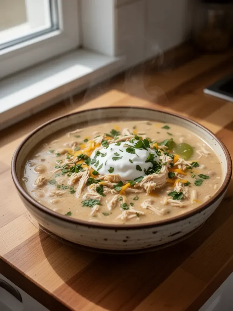 Prosta Keto Biała Chili z Kurczakiem