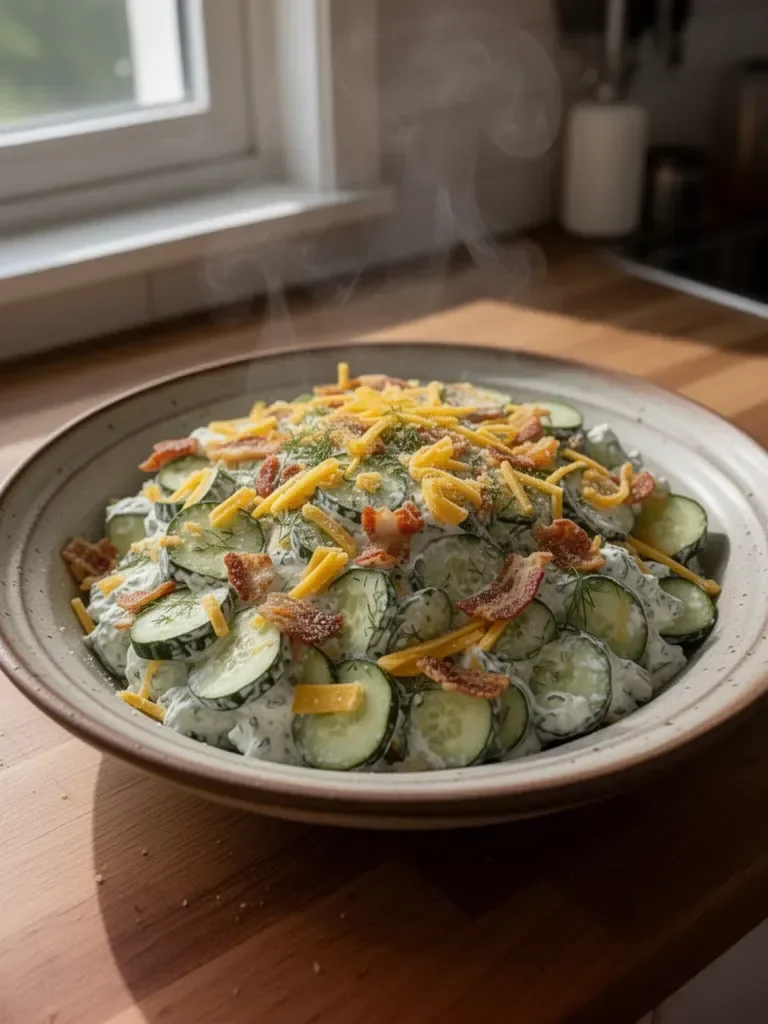 Sałatka Cucumber Ranch Crack