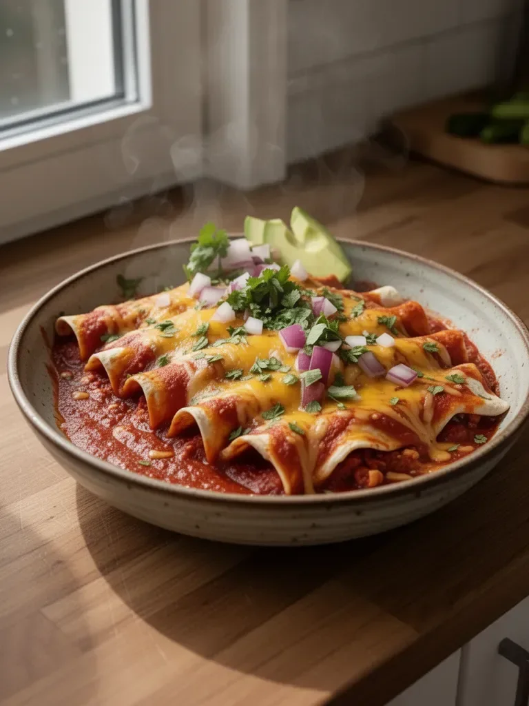 Słoneczne Enchilady Whole30