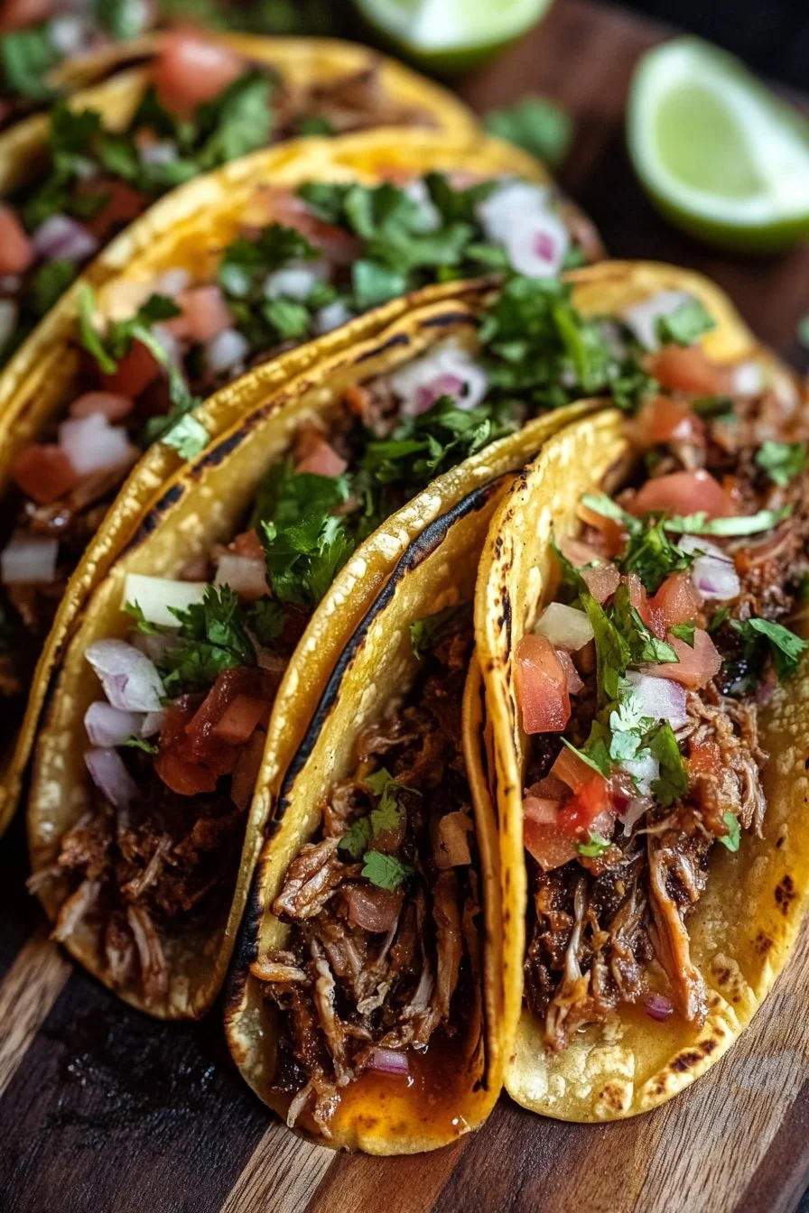 Tacos z birrią krokodyla