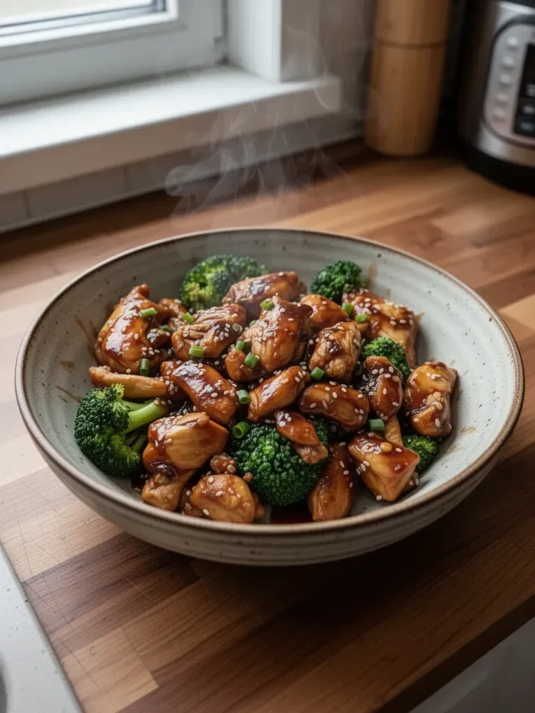 Wrzuć i gotuj w wolnowarze kurczak teriyaki