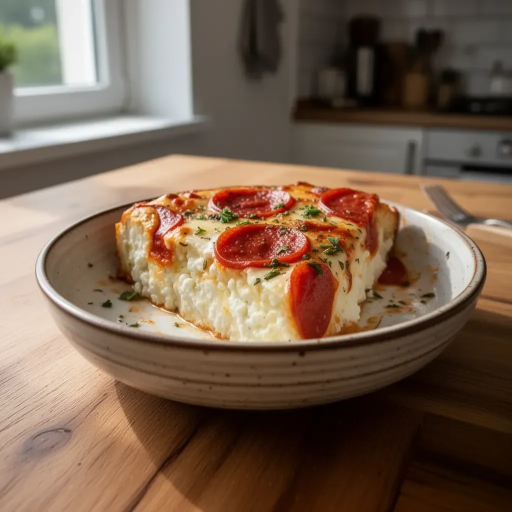 Zapiekanka pizzy z twarogu - smaczne i łatwe danie