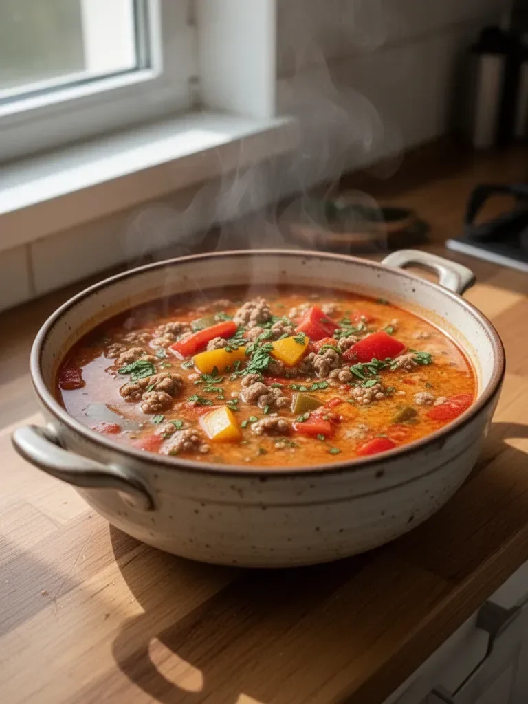 Zupa z papryką keto