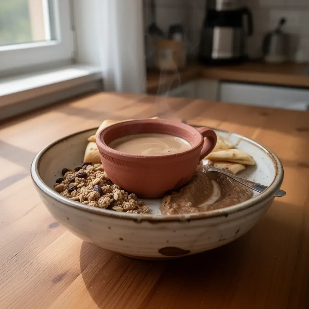 Kubek Masala Chai z przyprawami i ziołami