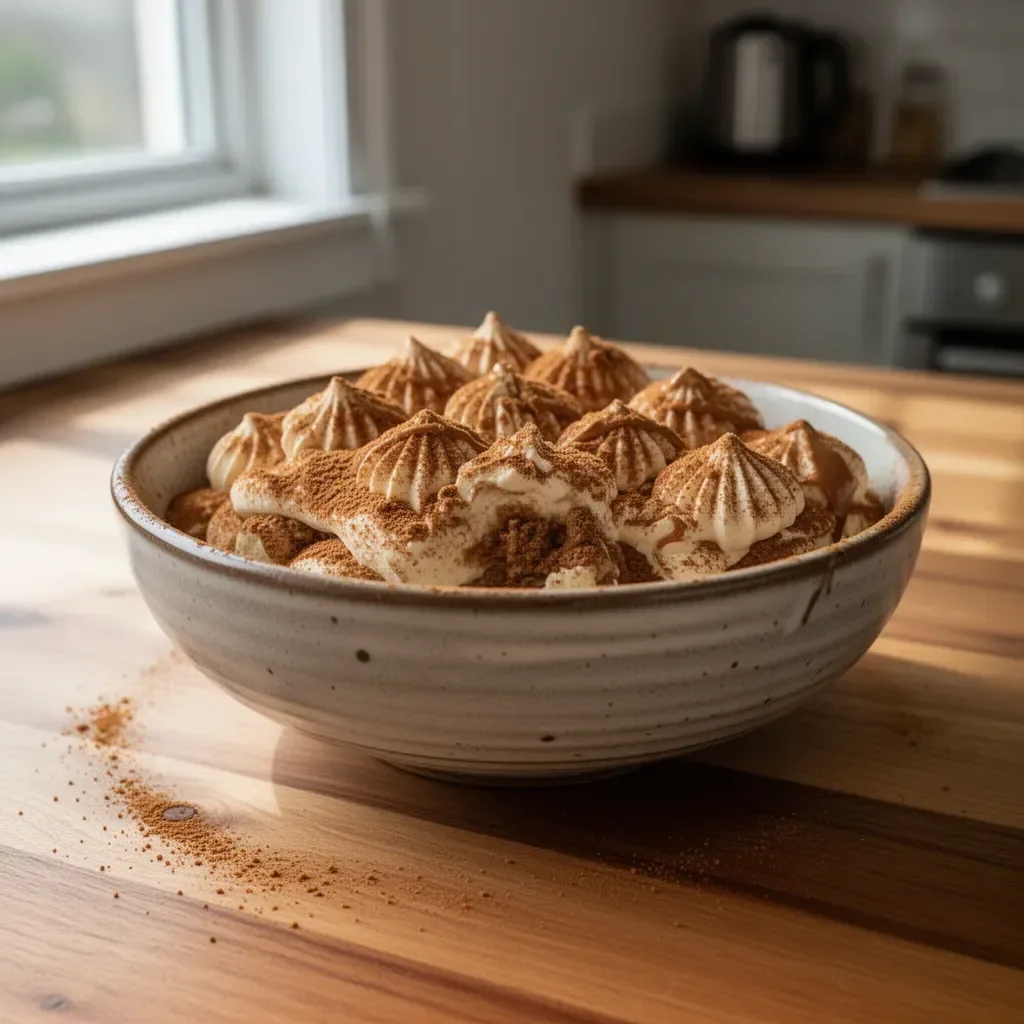 Pyszne Biscoff Tiramisu - deser z ciasteczkami Biscoff i kawą
