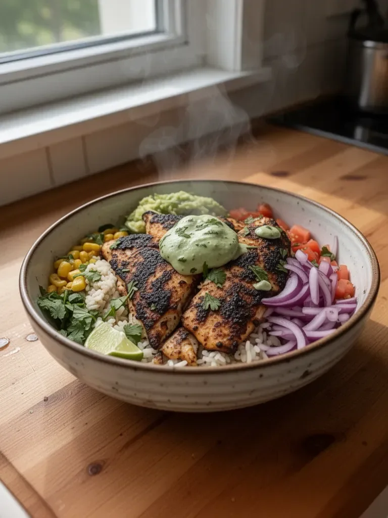 Czarne Tacos z Rybą w Miskach