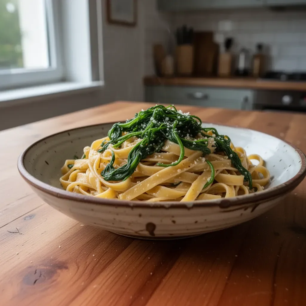 Eleganckie fettuccine z ogonami homara, idealne na wyjątkowe okazje