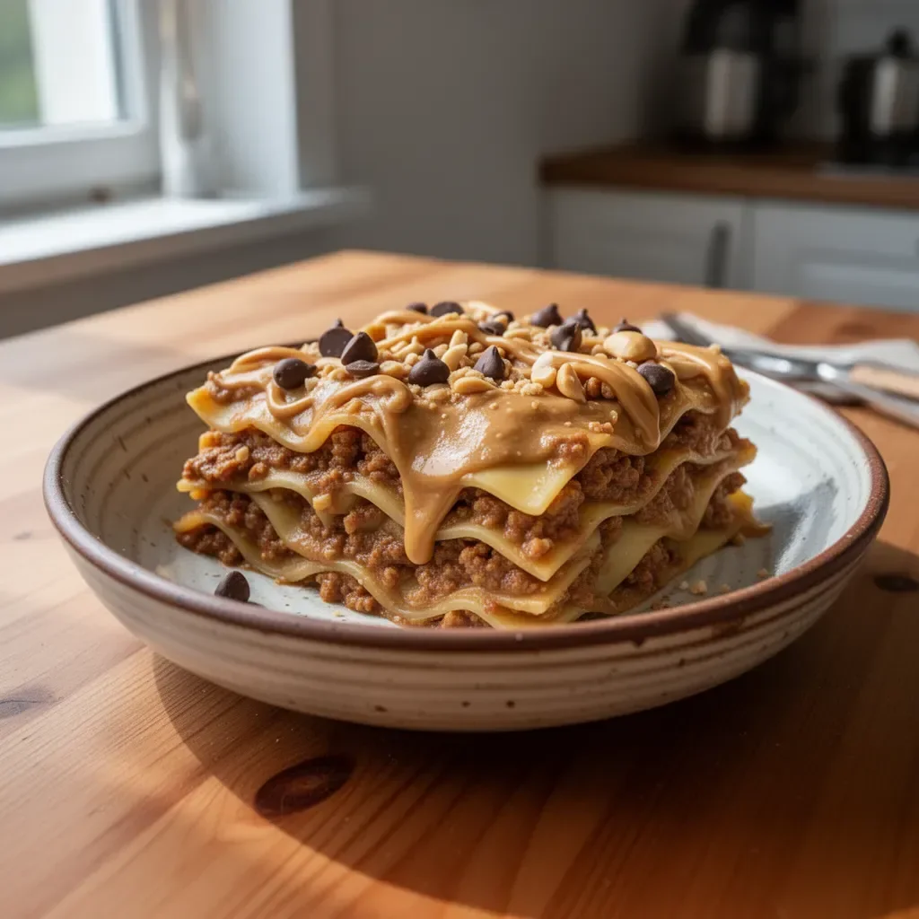 Lasagne z masłem orzechowym - wyjątkowe danie pełne smaku i oryginalności
