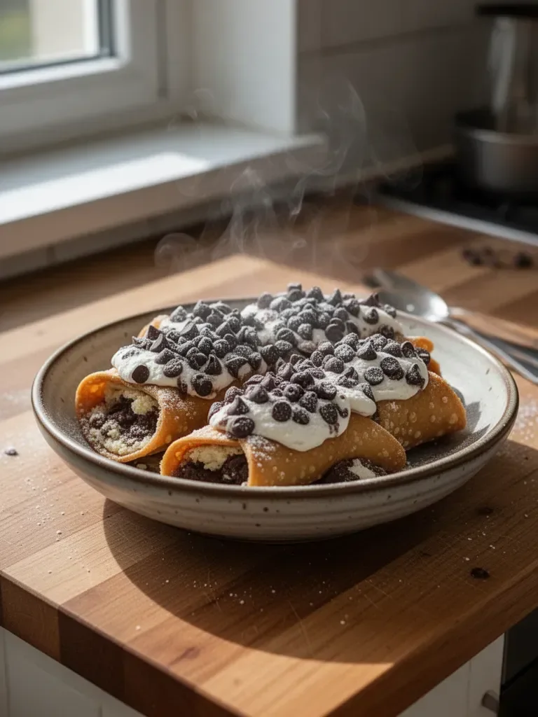 Łatwy tort cannoli